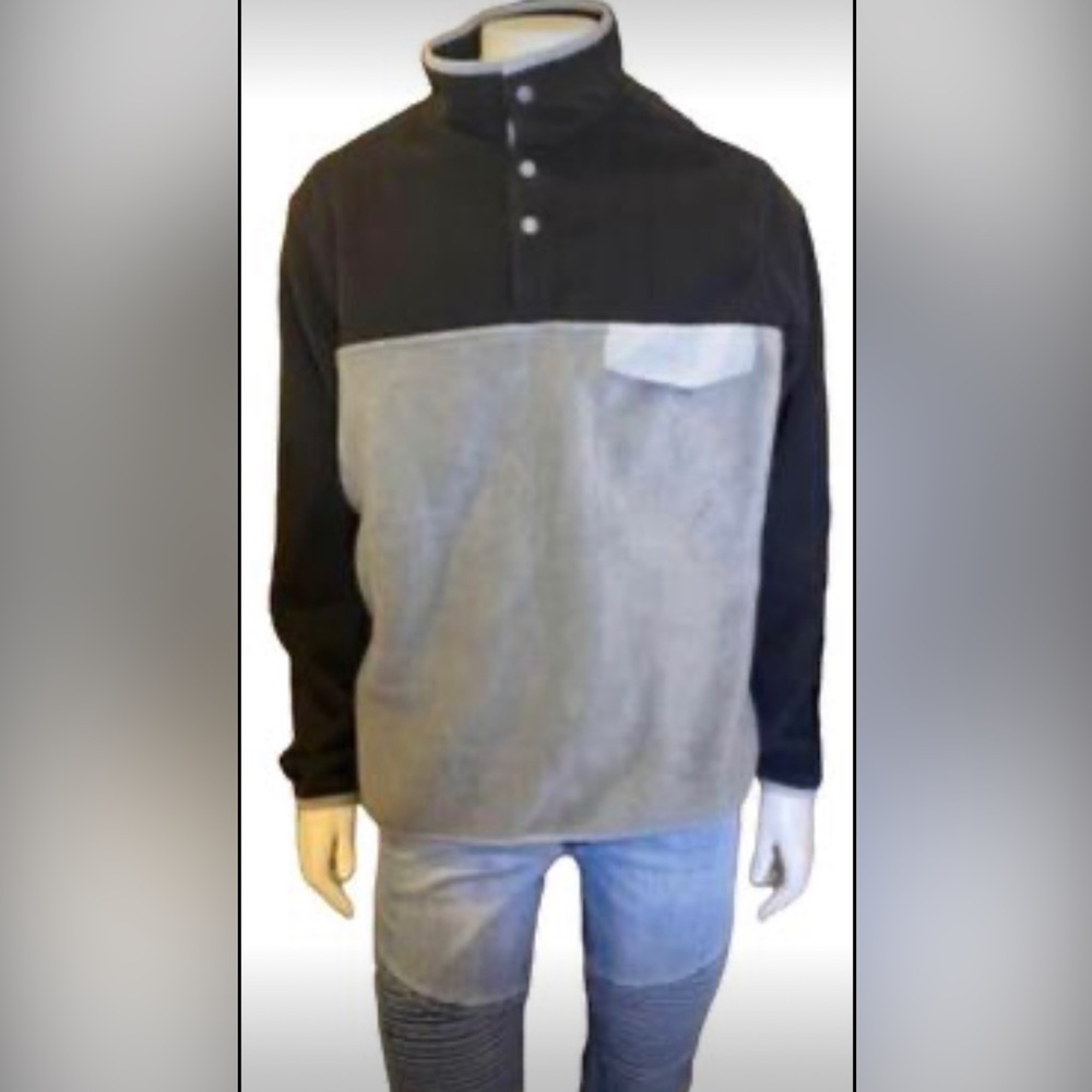 Southern grit mens long sleeve fleece sweater